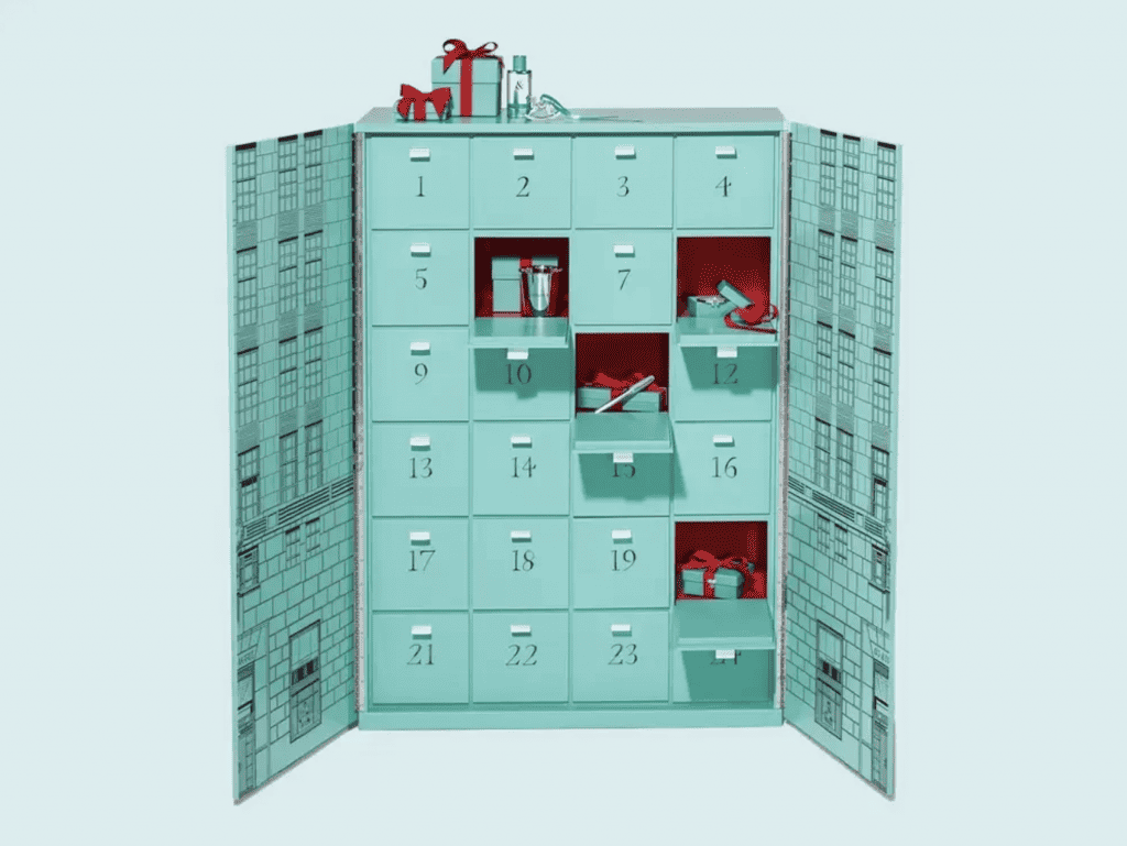 luxury Tiffany & co custom holiday packaging
