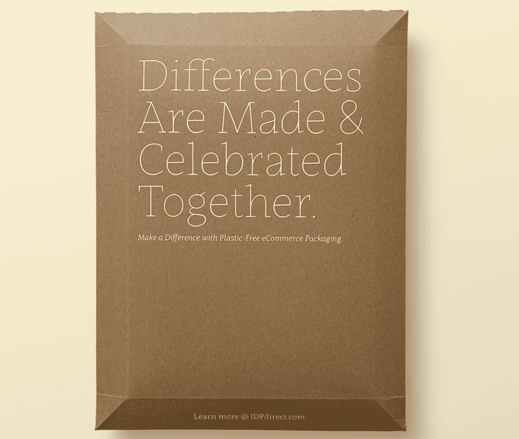 corrugated mailer sustainable e-commerce packaging