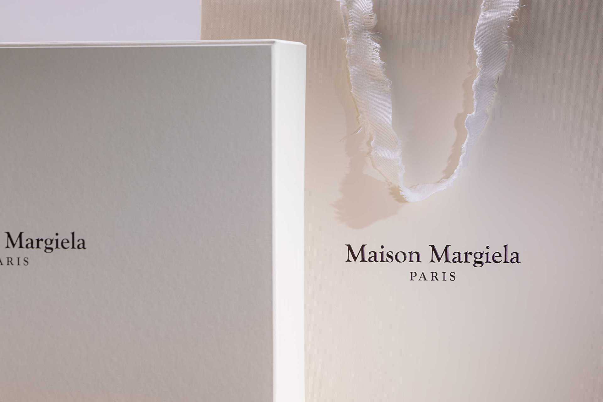 Luxury retail packaging Maison Margiela Recyclable Packaging Idpdirect.com sustainable Manufacturing