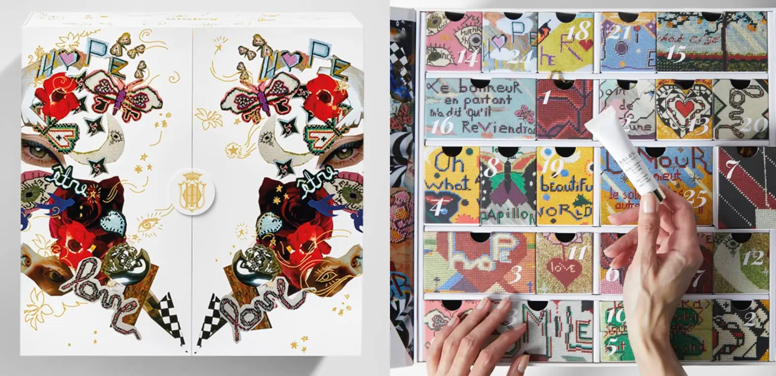 Top 20 Coolest Advent Calendars 2023_Sisley-Paris Collage