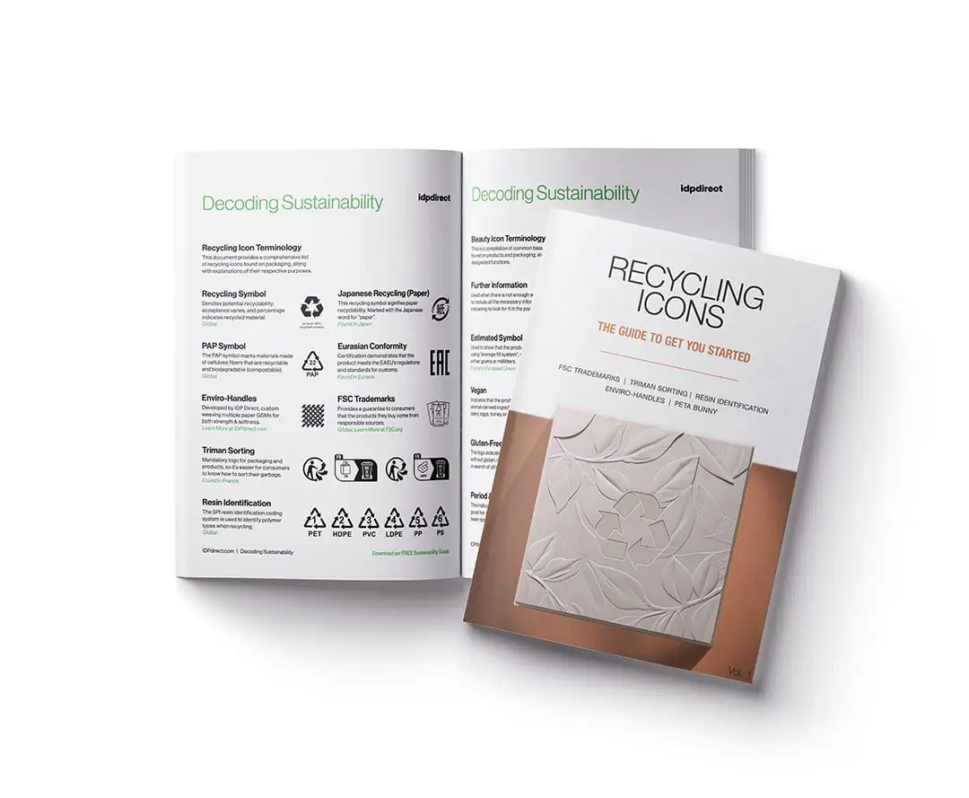 IDP Direct Recycling Icons Guidebook Free Downloadable Sustainable Resources