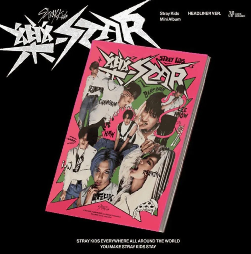 K-pop Album Packaging Stray Kids SKZ luxury packaging Rock-STAR