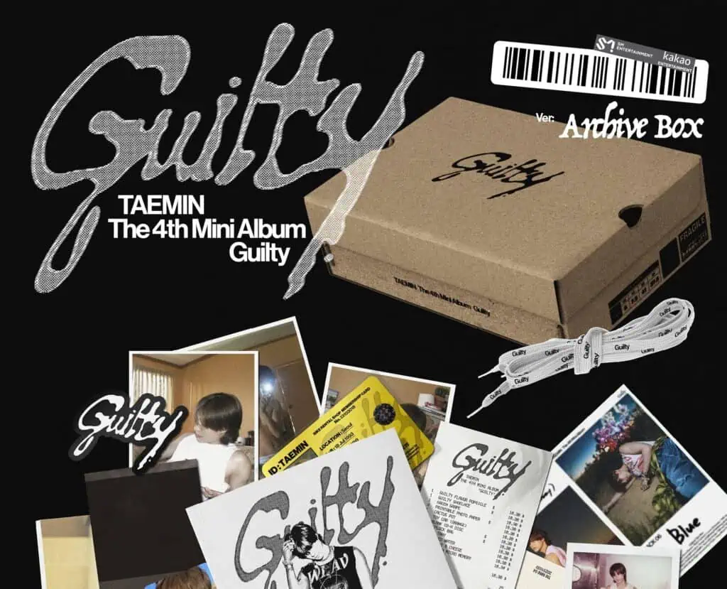 K-pop Album Packaging SHINee Taemin Guilty Move