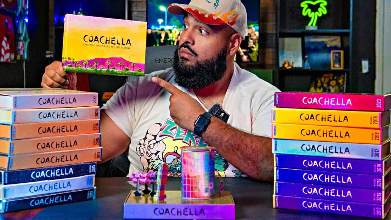 CoachellaTicketBoxPackaging_2025 Unboxing limited edition collectible