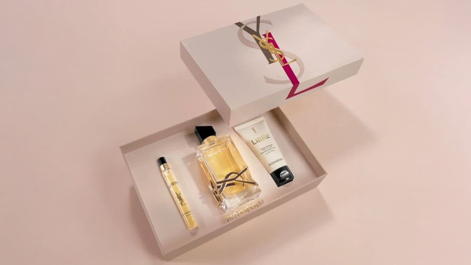 mother's day packaging YSL luxury rigid gift box unboxing cosmetic packaging