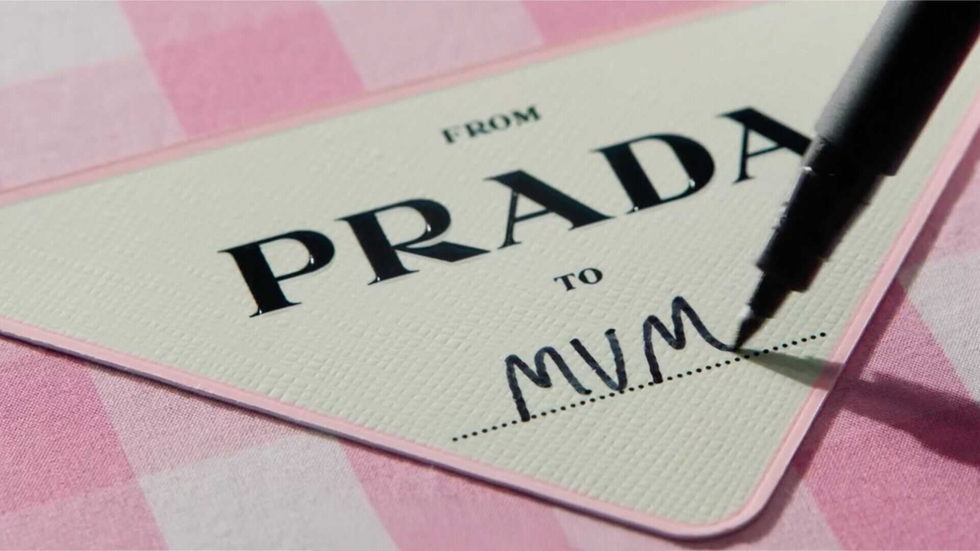 mother's day packaging prada 2025