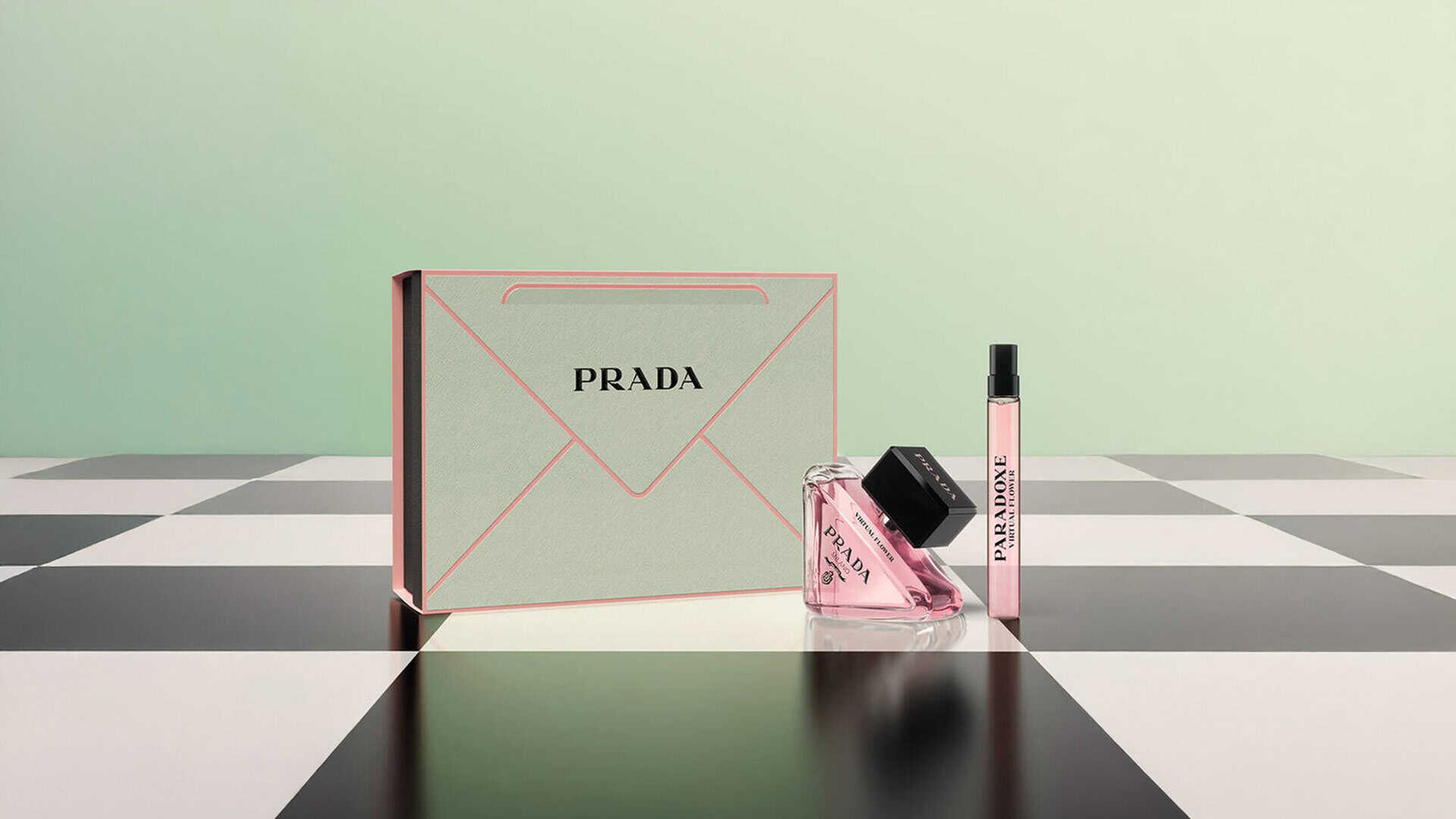 mother's day packaging prada beauty luxury gift box cosmetic packaging