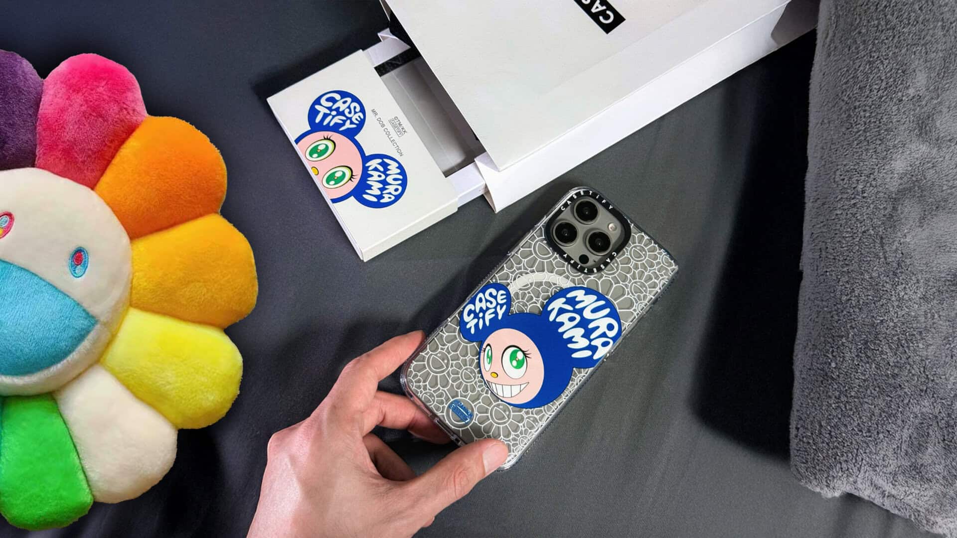 takashi murakami packaging casetify collab unboxing