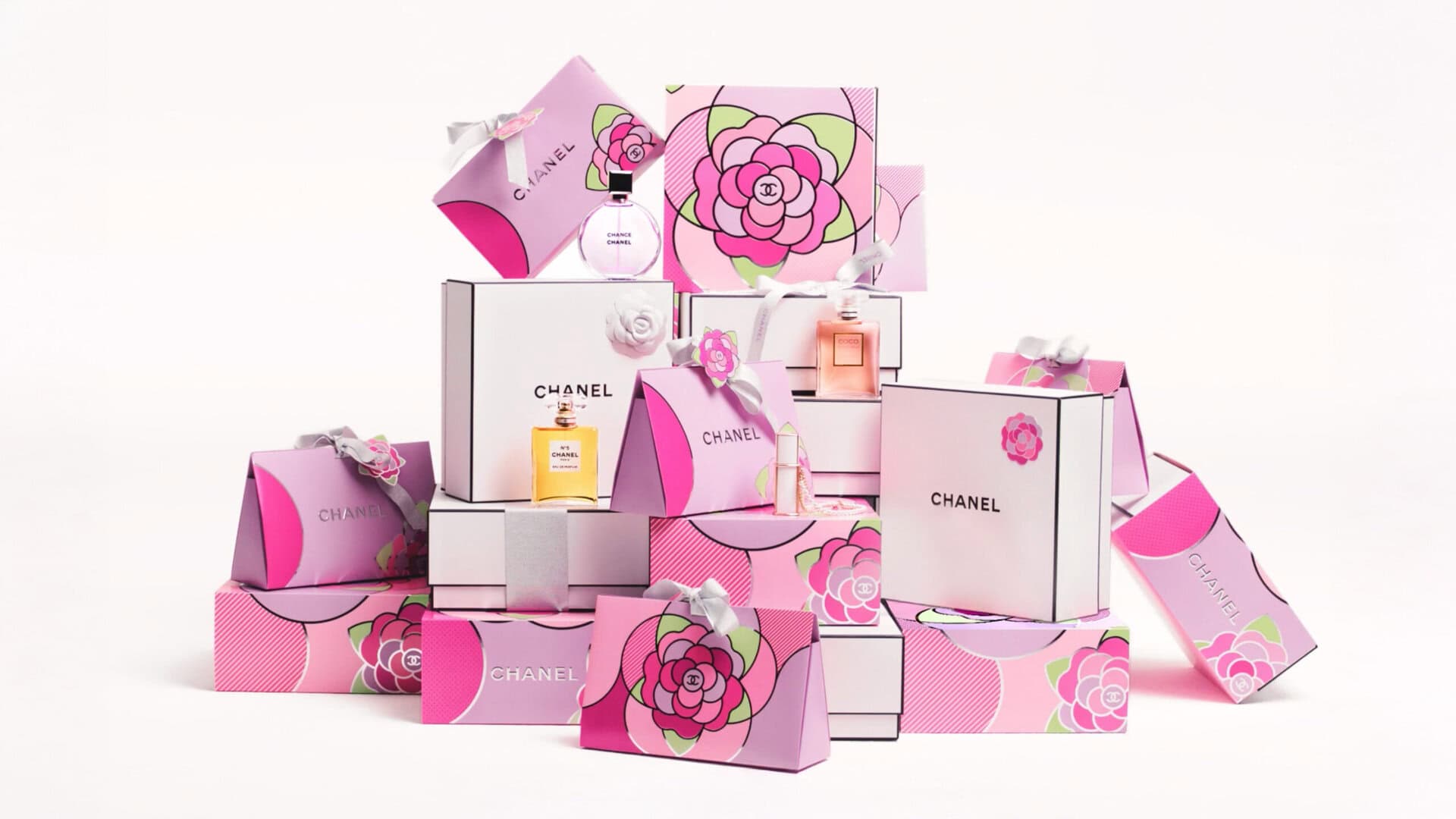 mother's day packaging CHANEL luxury gift unboxing