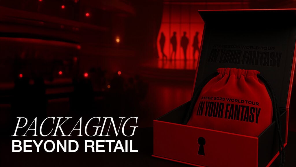 K-pop packaging Ateez Concert Vip Box KQ Entertainment