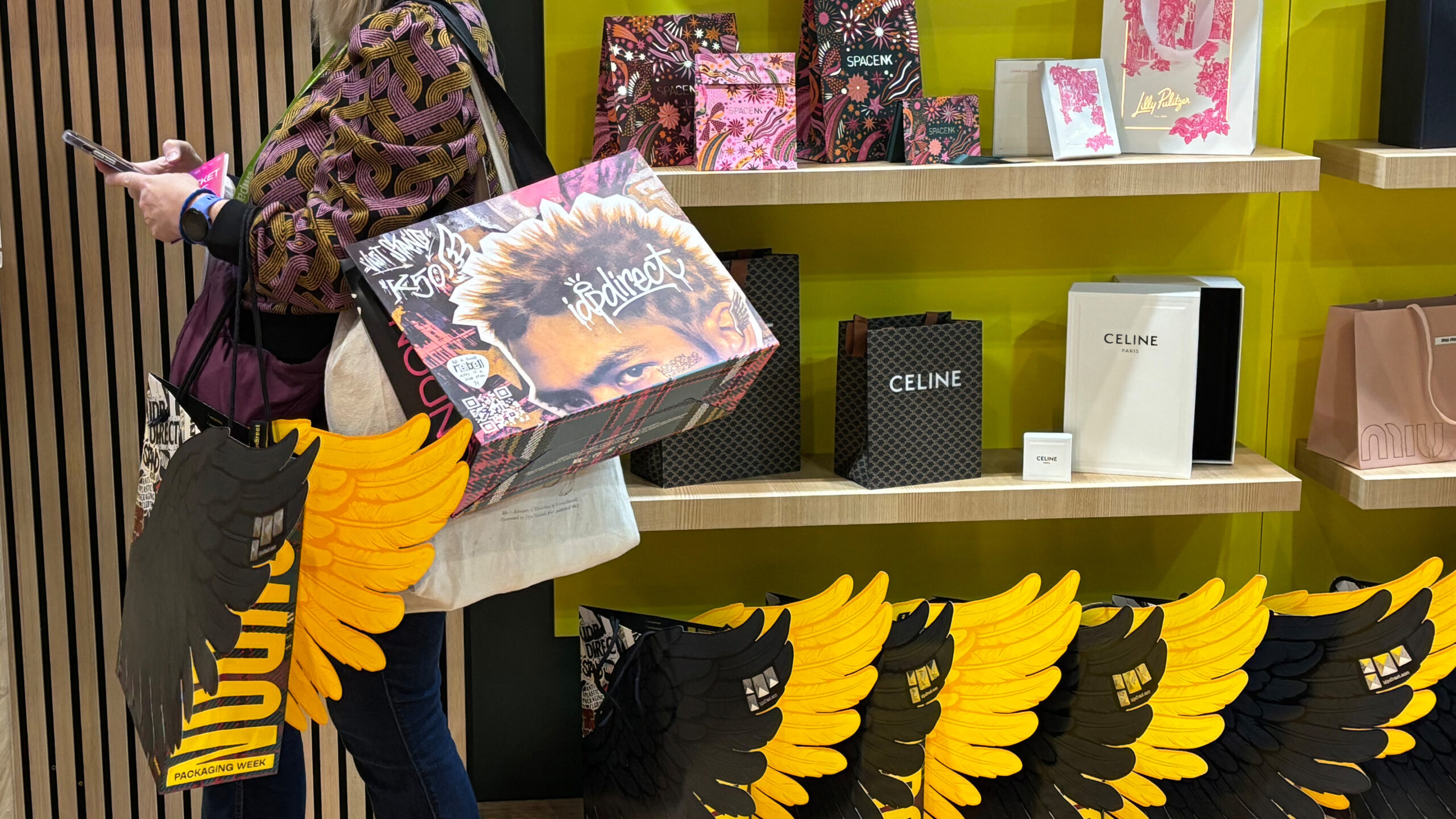 London Packaging Week_Event Bag Punk Wing Bag cover image