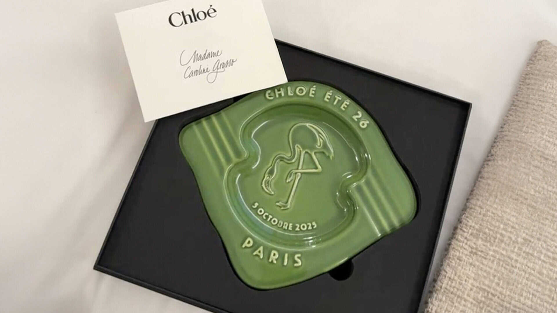 2025 Packaging Wrapped_Chloe Packaging ss26 show invite