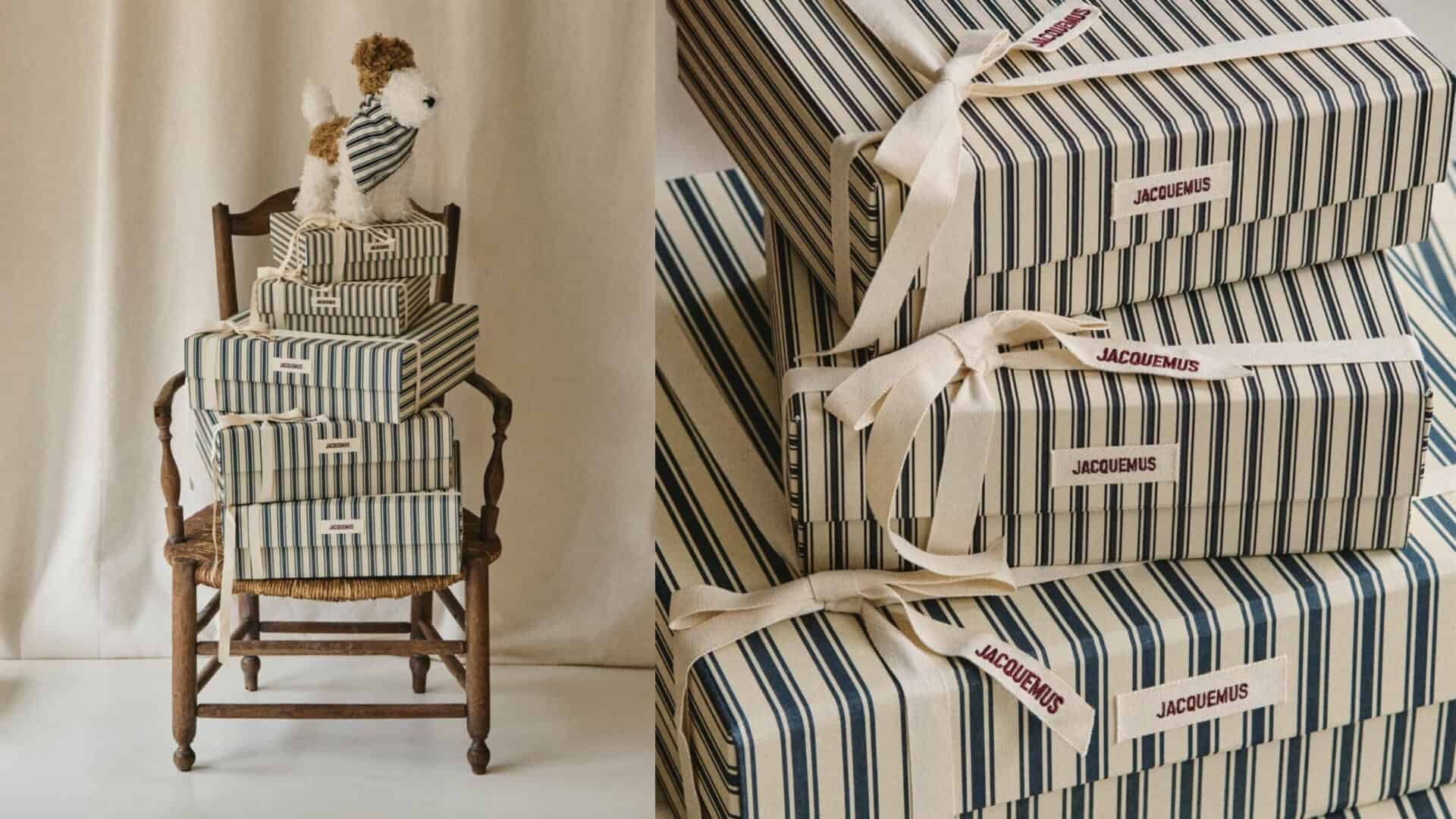 2025 Packaging Wrapped_Jacquemus Packaging Holiday Boxes